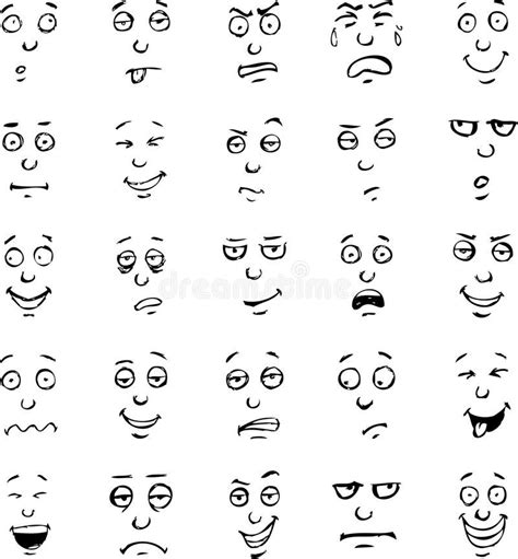 Cartoon Faces Expressions Facial Expressions Drawing Drawing Cartoon