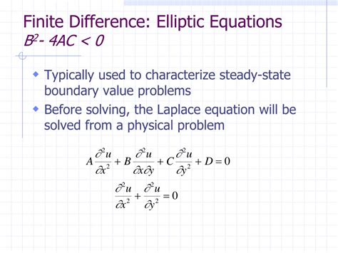 Ppt Partial Differential Equations Student Notes Powerpoint
