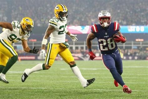 Patriots Running Back James Whites Numbers Continue To Tell A Story