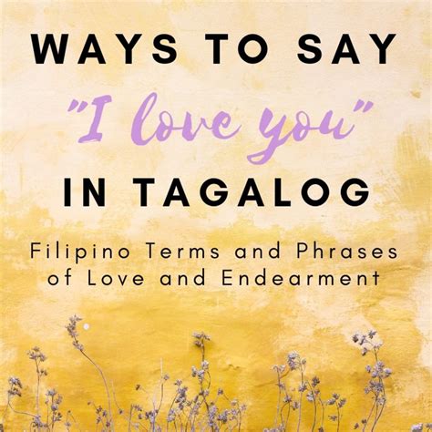 Find more filipino words at wordhippo.com! How to Say "I Love You" in Tagalog: Filipino Words and ...