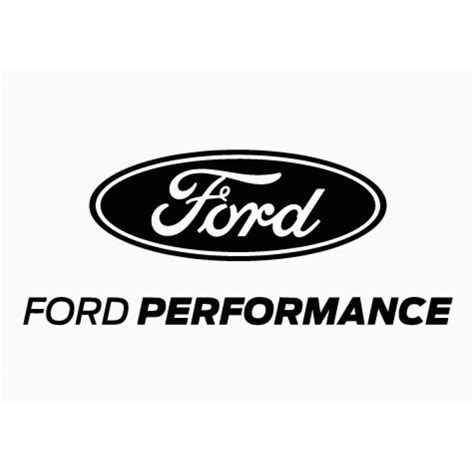 Ford Performance Adhesive Vinyl Sticker