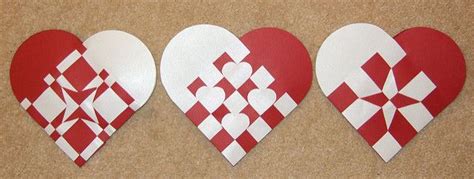 Diy Instructions For Making Several Types Of Danish Christmas Hearts