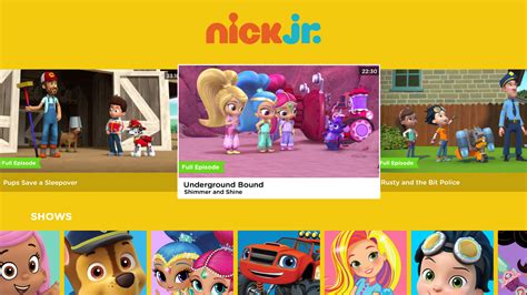 Nick Jr For Fire Tvamazonitappstore For Android