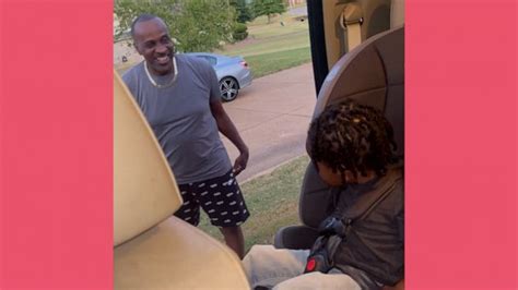Video Grandfather Has Best Reaction When Grandson Pays Him Surprise
