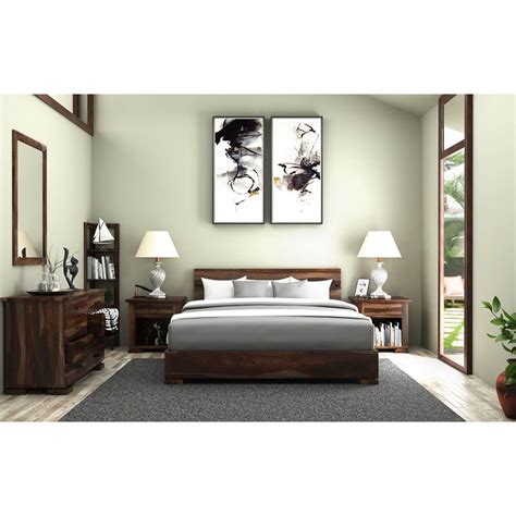 All bedroom set black brown champagne cherry chocolate full gray grey king modern platform queen silver sleigh storage bed twin white. Athena Full Size Platform Bed 5 Piece Solid Wood Bedroom Set