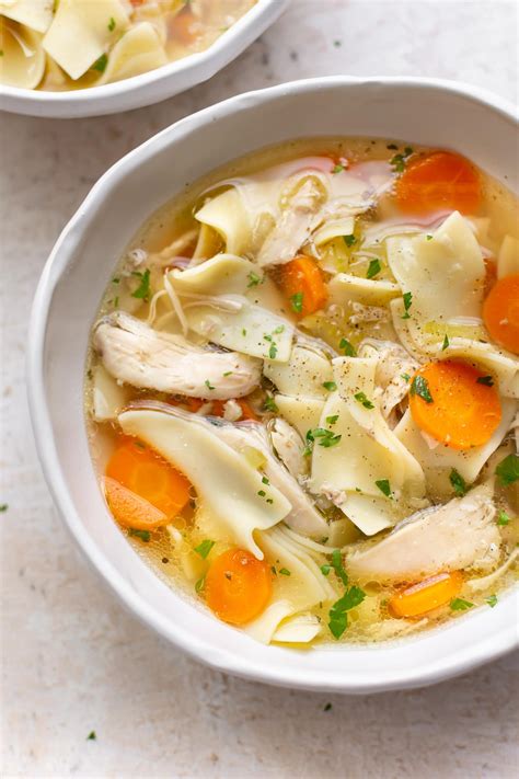 We have some fantastic recipe suggestions for you to try. Crockpot Chicken Noodle Soup • Salt & Lavender