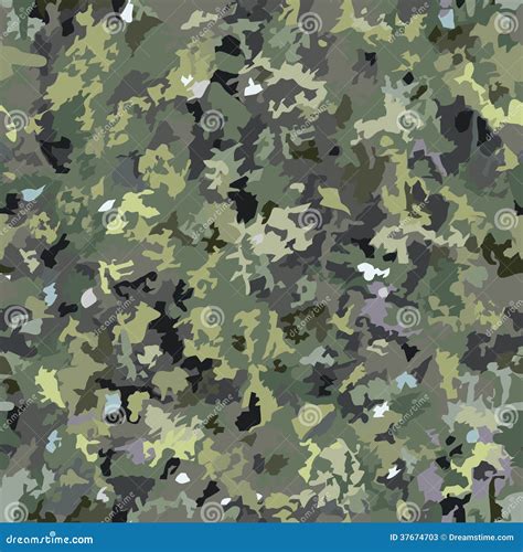 Seamless Pattern Camouflage Stock Photos Image 37674703