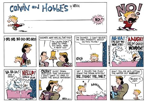 This Is The First Calvin And Hobbes Strip I Can Remember Laughing At
