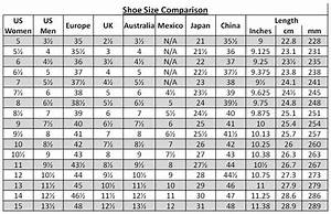 Shoes Size Chart