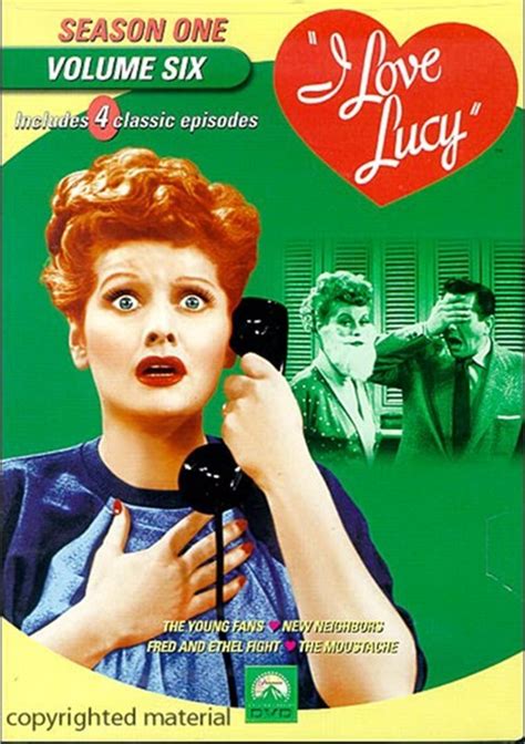 I Love Lucy Season One Volume Six Dvd Dvd Empire