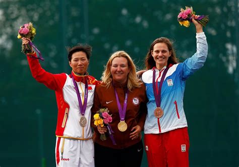 Kim Rhode Wins Gold Medal In Womens Skeet At Olympics The New York Times