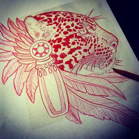 Top More Than Aztec Jaguar Tattoo Designs Best Esthdonghoadian