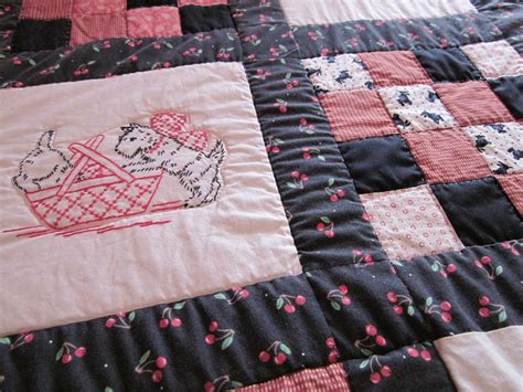 This Project Combines Some Hand Embroidery With Quilt Squares We Did