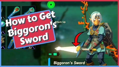 How To Get Biggorons Sword In Zelda Tears Of The Kingdom Totk Youtube