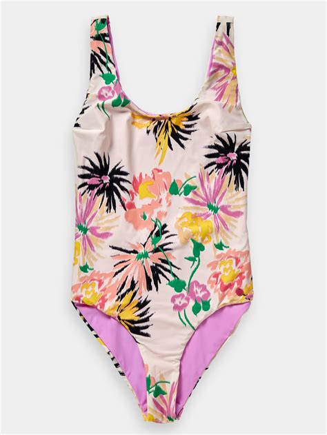 Reversible Swimsuit Scotch And Soda Au