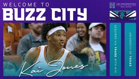 Hornets Acquire Draft Rights To Kai Jones