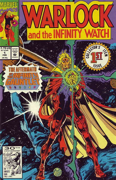 Warlock And The Infinity Watch 1 Fn Marvel Jim Starlin Infinity