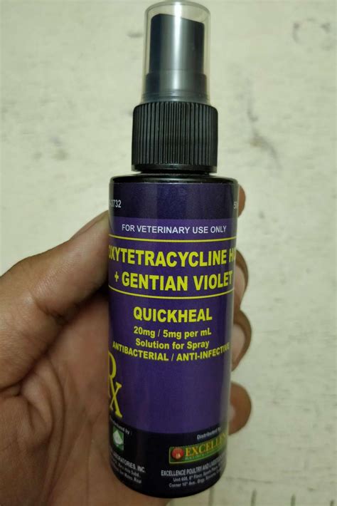 Quickheal Spray Gentian Violet Wound Spray 50 Ml Excellence
