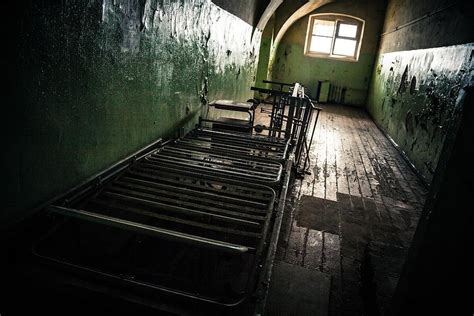 Dark Corridor Of An Old Abandoned Prison Photograph By Leonardo Patrizi