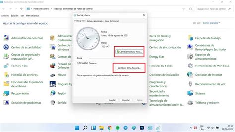 Cómo Cambiar La Fecha Y La Hora En Windows 11