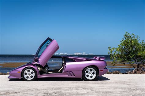 1994 Lamborghini Diablo Se30 Purple Fabricante Lamborghini