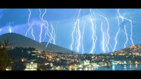 Dubrovnik Lightning Storm Youtube