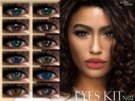 The Sims Resource Mh Eyes Kit N02