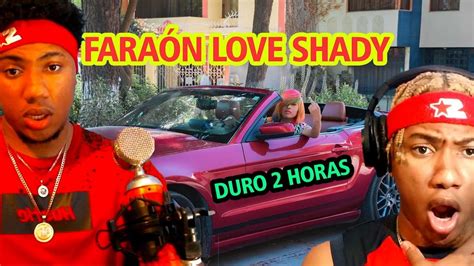 Duro 2 Horas 🇩🇴🇵🇪 Faraón Love Shady Vídeo Reacción 🇩🇴🇵🇪 Youtube