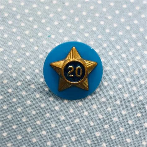 Vintage Bsa Boy Scout 20 Year Service Adult Star Pin 1358 Picclick Ca