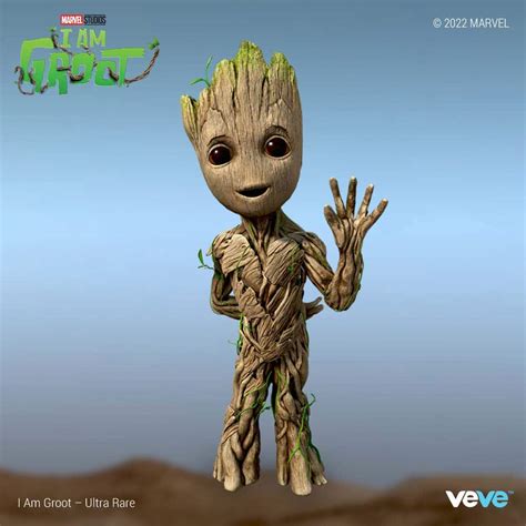 Veve To Launch I Am Groot Nft Whats On Disney Plus Scoopmint