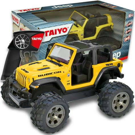 Taiyo Rc Truck Jeep Rubicon 122 Scale Remote Control Car With Handset