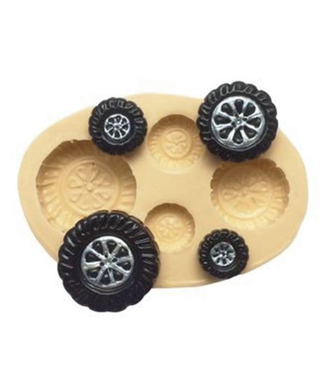 molde de silicone hotwheels rodas pneus elo7