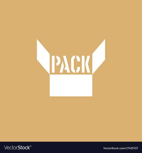 Pack Logo Royalty Free Vector Image Vectorstock