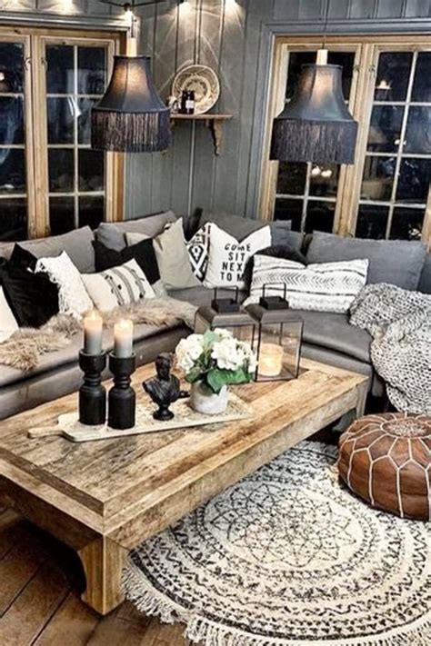 Gray Farmhouse Living Room Wall Colors And Decorating Ideas Cozy Grey