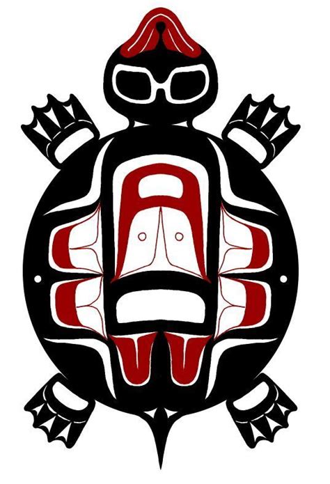 Turtle Art From Pacific Northwest Maoritattoosturtle Native Art