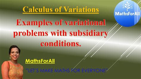 Calculus Of Variations 21 Youtube