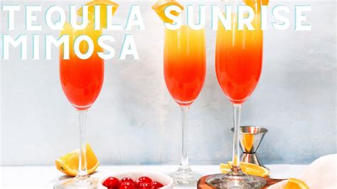 Tequila Sunrise Mimosa Anitas Delights Youtube
