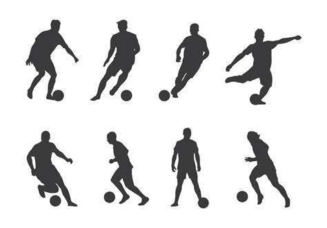 Soccer Football Player Logo Football Vector Stock Vector Royalty Free Dc7