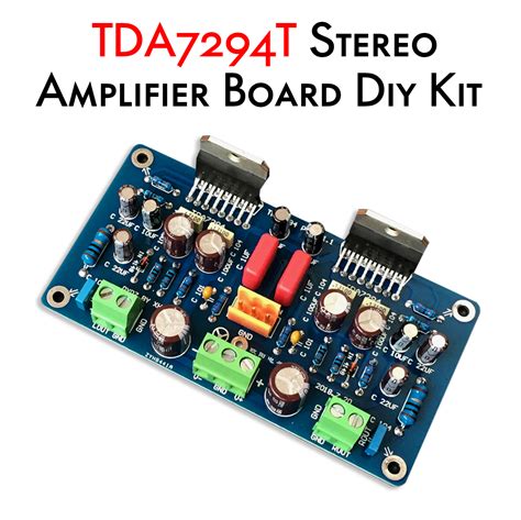 Hifi Channel Tda Stereo Audio Power Amplifier Board Diy Kit