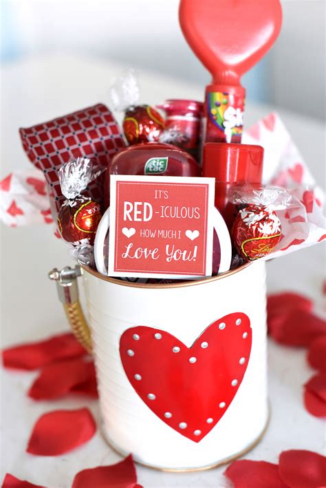 Cute Valentines Day T Idea Red Iculous Basket