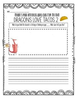 Dragons Love Tacos 2 Interactive Read Aloud Activities by Cassidy Haas