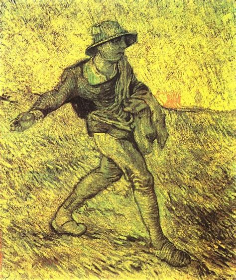 Vincent Van Gogh Der Saemann Nach Millet 1 Wandbild Kaufen