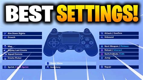 Best Fortnite Console Settings Fortnite Best Keybind Settings Best