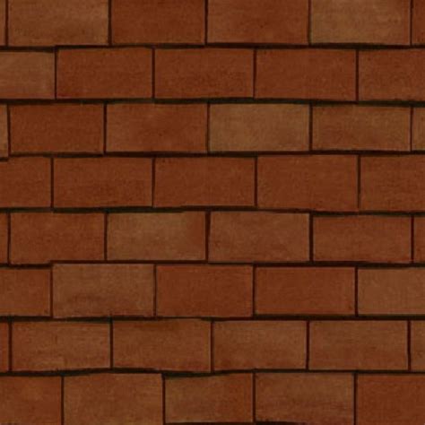 Prieure Flat Clay Roof Tiles Texture Seamless 03546