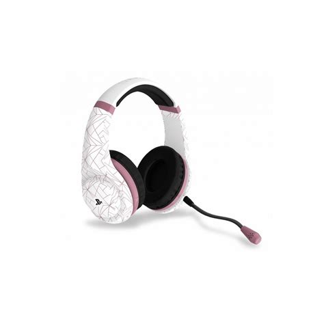 It also allows you to set a custom sound profile by downloading the headset companion app onto your ps4. PS4 Rose Gold Edition Stereo Gaming Headset - Abstract White