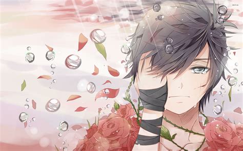 Anime edit 300 followers anime amino. Sad Anime Boy Wallpapers (67+ background pictures)