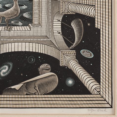 Maurits Cornelis Escher ”other World” Bukowskis