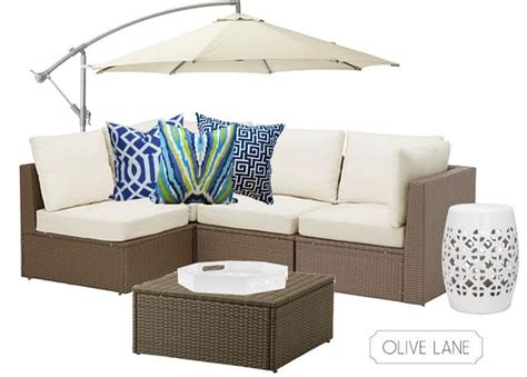 Olive Lane Outdoor Lounge Lounge Design Indoor Outdoor Pillows