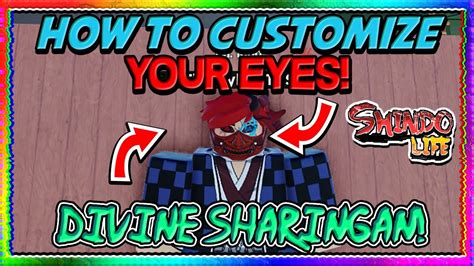 New How To Customize Your Eyes In Shindo Life How To Change Your