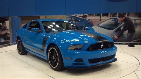 Grabber Blue 2013 Mustang Boss 302 Makes Appearance At Indy Auto Show